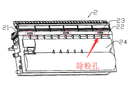 天威除粉孔专利介绍